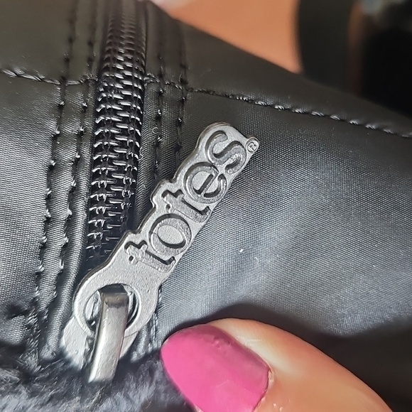 TOTES Thermolite Black Rain/Snow Boots Side Zip women’s Waterproof - Picture 10 of 10